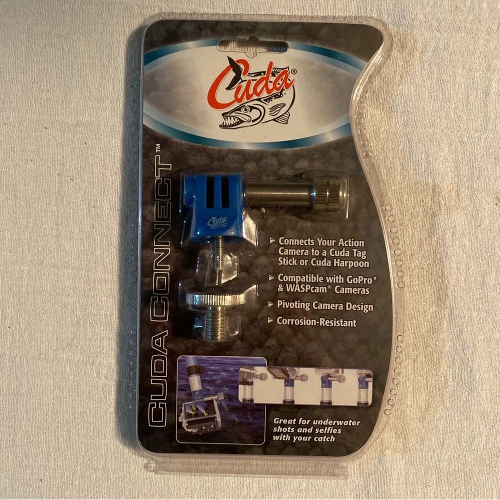 Cuda Connect Camera Adaptor Compatible with GoPro & WASPcam Cameras